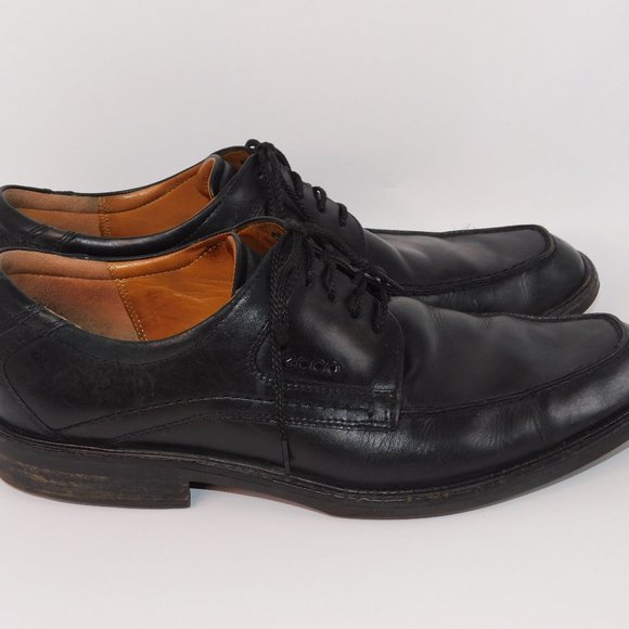 Ecco Men\'s Black Leather Oxford Size 43 (US Size 9-9.5) Dress Shoes main image 5